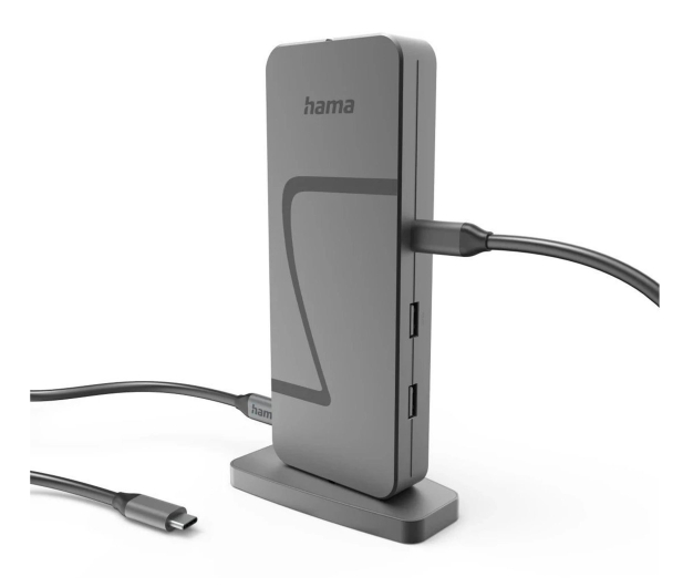 HAMA STACJA DOKUJĄCA USB4 USB-C PD 40 Gbit/s 10 PORTÓW - 1417033 - zdjęcie 3